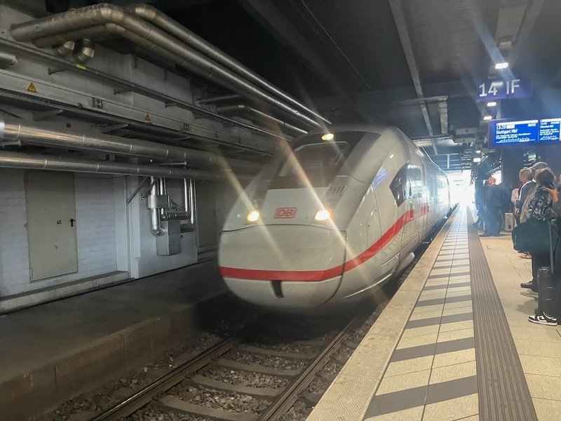 Un ICE sans dérapage